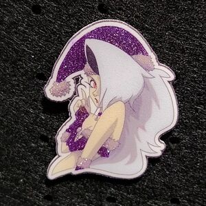 Loona Glitter Pin- Helluva Boss